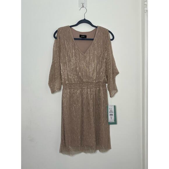 MSK Midi Dress Size: M Color: Serene Mauve MSRP: $89 - Picture 1 of 8